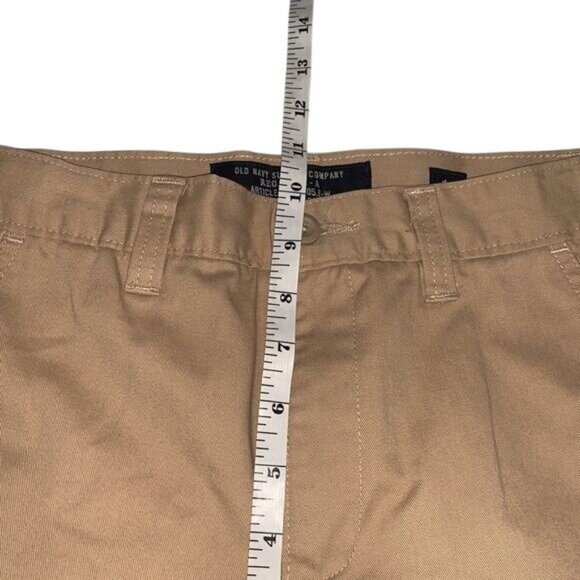 Old Navy Kids Khaki Pants Slim Fit Size 14 Cotton Straight Leg Casual - Picture 7 of 9